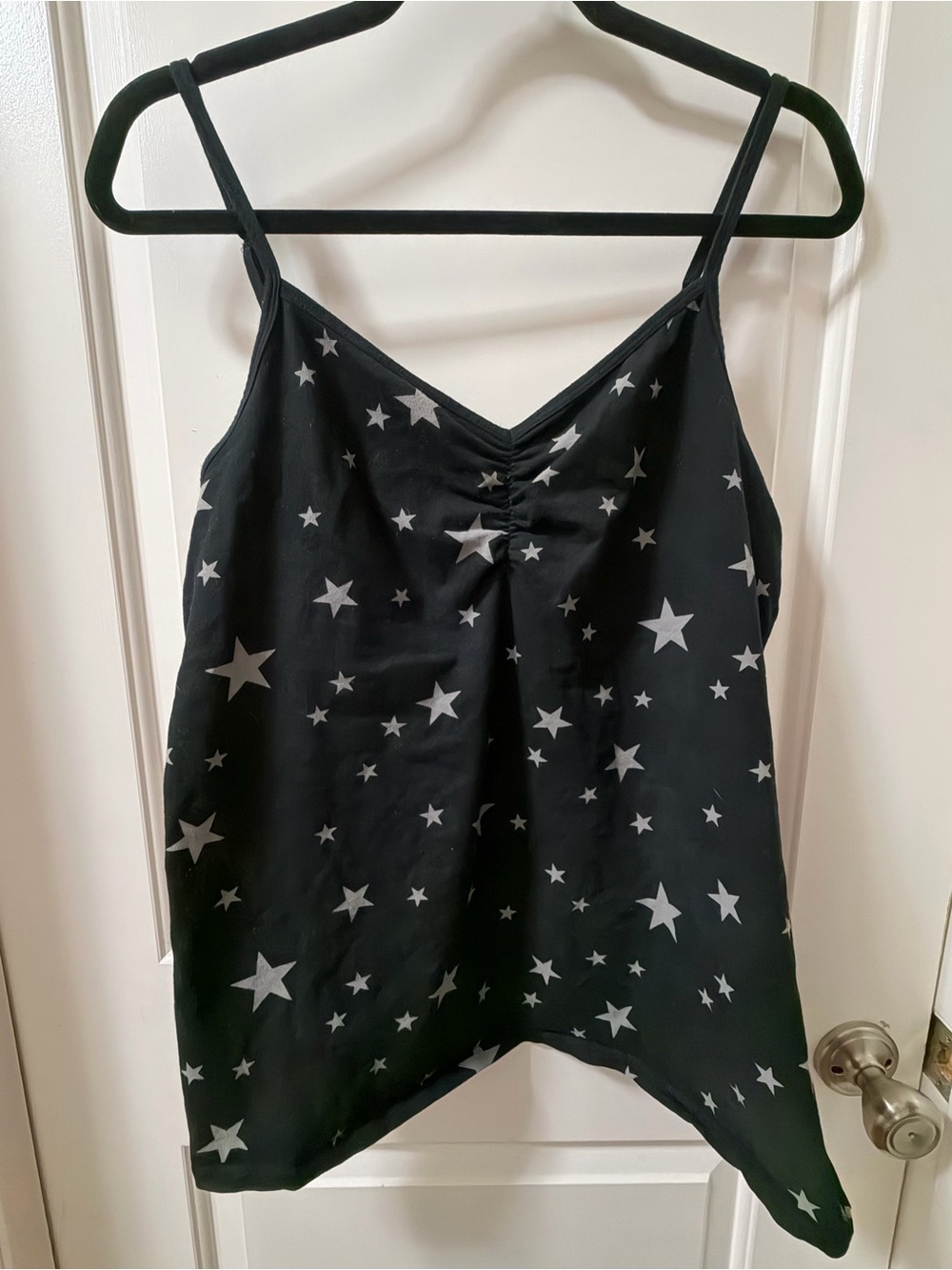 torrid Black Star-Print Spaghetti Strap Cami